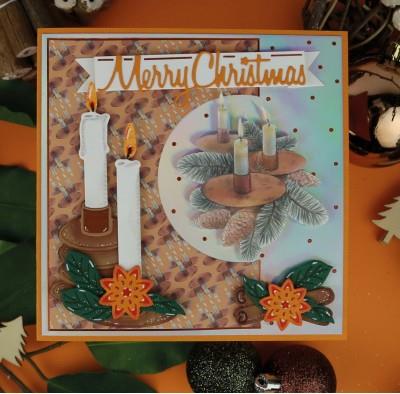 JAD10178 Jeanine's art Cutting Die - Wooden Candles