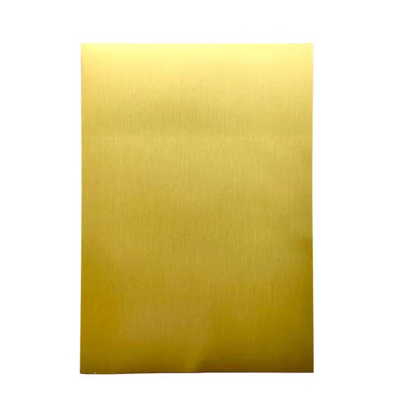 PFSS004 Paper Favourites Mirror Card Mat "Honey Gold"