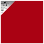 PFSS504 Paper Favourites Smooth Cardstock Fresh Red 30,5x30,5cm