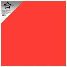 PFSS516 Paper Favourites Smooth Cardstock Orange Red 30,5x30,5cm