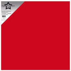 PFSS518 Paper Favourites Smooth Cardstock  Chinese Red 30,5x30,5cm