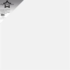 PFSS522 Paper Favourites Smooth Cardstock  Bright White 30,5x30,5cm