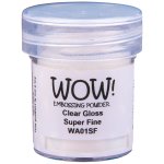 WA01SF WOW! Embossing Powder Clears - Clear Gloss - Super Fine