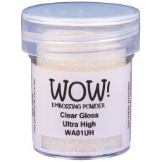 WA01UH WOW! Embossing Powder Clears - Clear Gloss - Ultra High