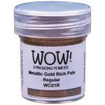 WC01R WOW! Embossing Powder Metallics - Gold Rich Pale - Regular