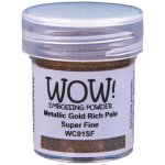 WC01SF WOW! Embossing Powder Metallics - Gold Rich Pale - Super Fine