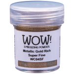 WC04SF WOW! Embossing Powder Metallics - Gold Rich - Super Fine