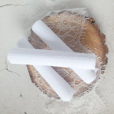 TKKOR-01 Stiffened cotton - White