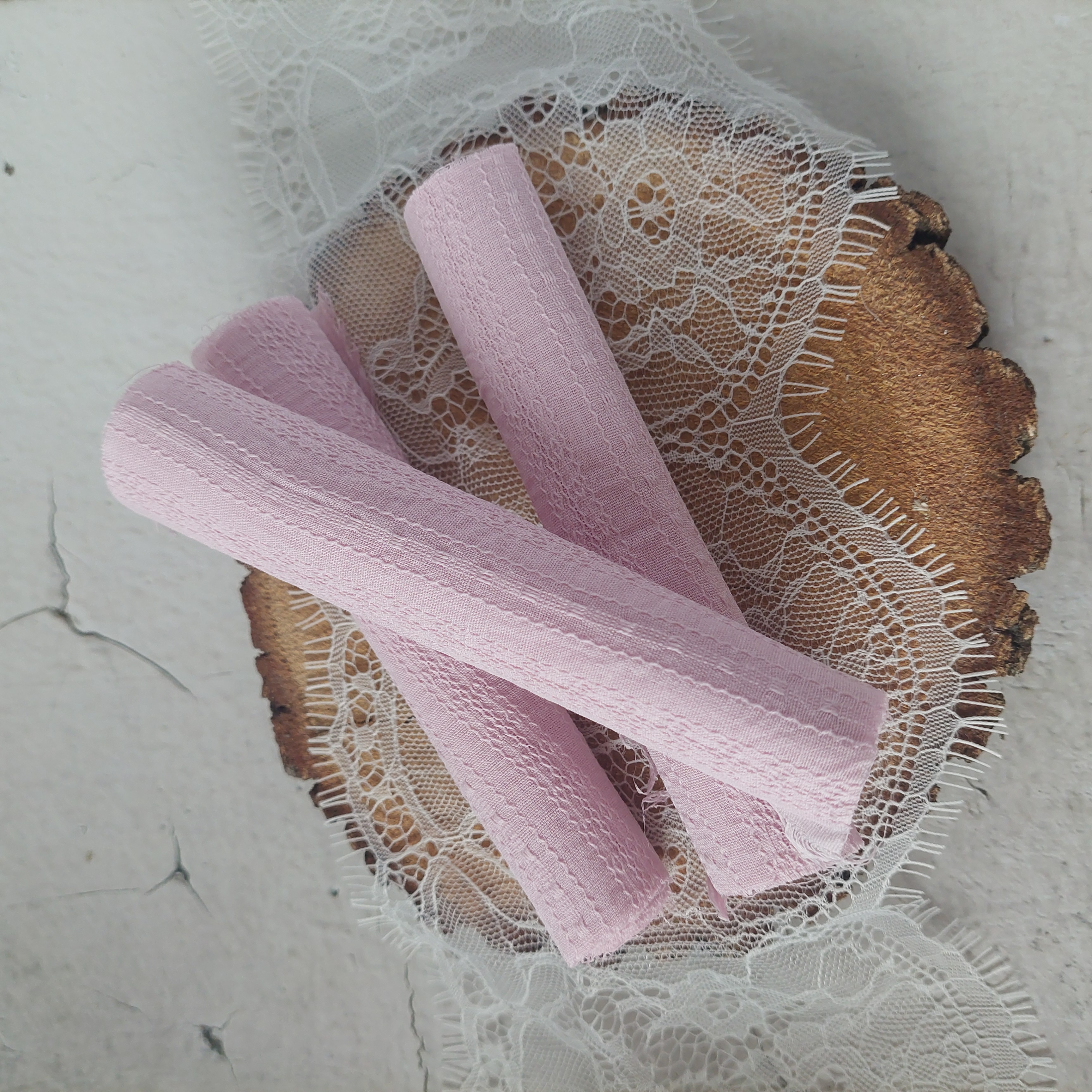 TKKOR-03 Stiffened cotton -pink