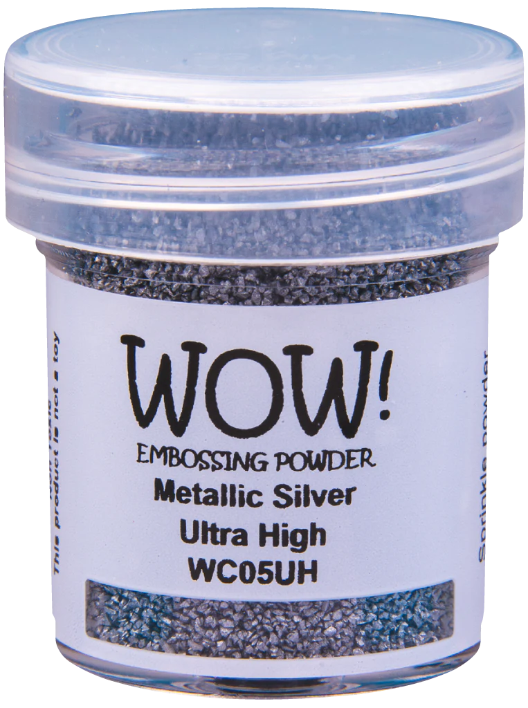 WC05UH WOW! Embossing Powder Metallics - Silver - Ultra High