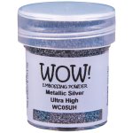 WC05UH WOW! Embossing Powder Metallics - Silver - Ultra High