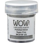 WC07SF WOW! Embossing Powder Metallics - Polished Silver - Super Fine