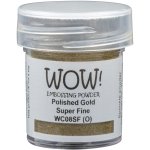 WC08SF WOW! Embossing Powder Metallics - Polished Gold - Super Fine