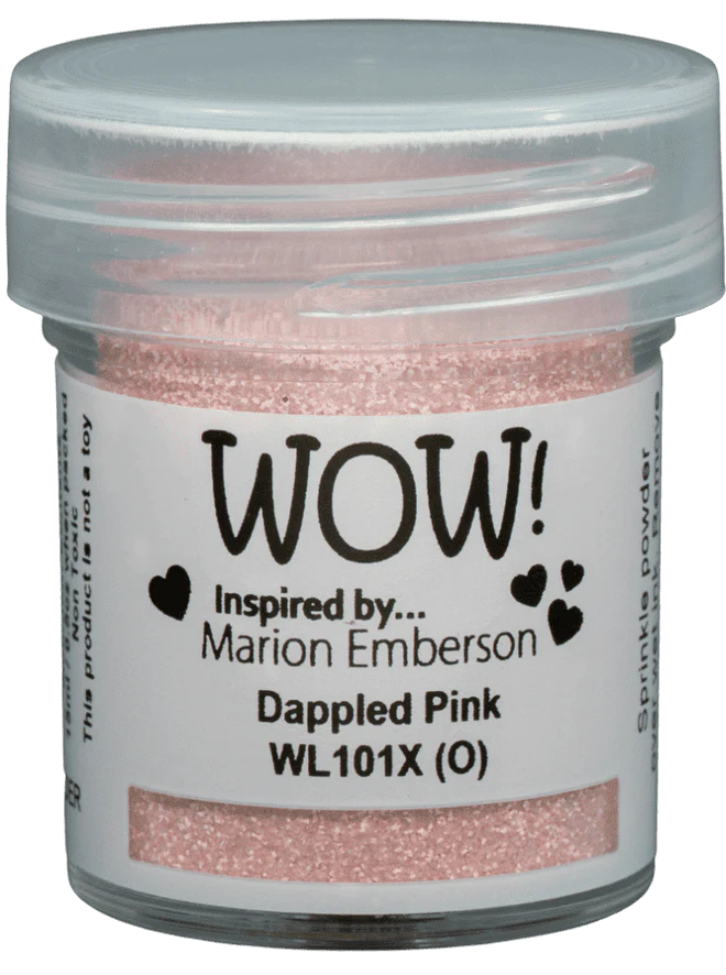 WL101X WOW! Embossing Powder Colour Blends - Dappled Pink