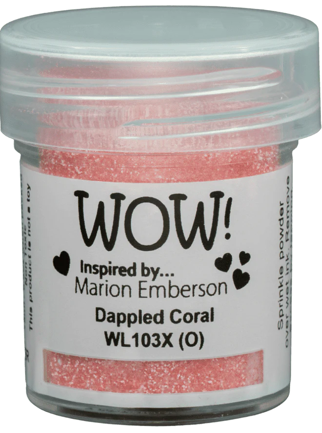 WL103X WOW! Embossing Powder Colour Blends - Dappled Coral