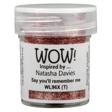 WL96X WOW! Embossing Powder Colour Blends - Say you'll remember me