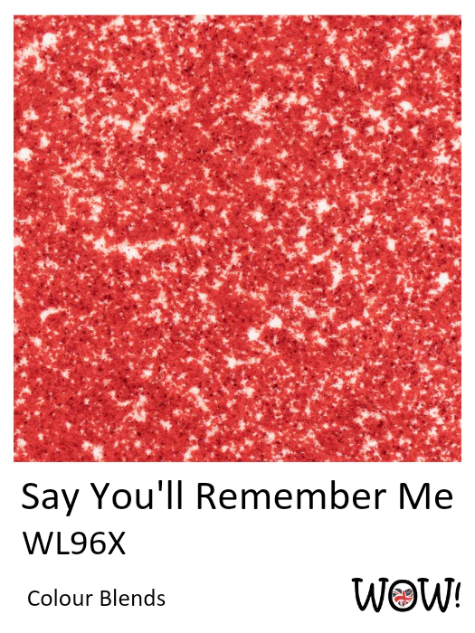 WL96X WOW! Embossing Powder Colour Blends - Say you'll remember me