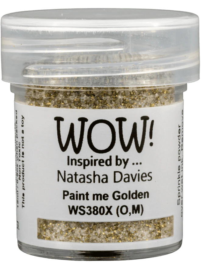 WS380X WOW! Embossing Powder Embossing Glitters - Paint me Golden
