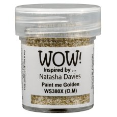 WS380X WOW! Embossing Powder Embossing Glitters - Paint me Golden