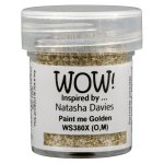 WS380X WOW! Embossing Powder Embossing Glitters - Paint me Golden