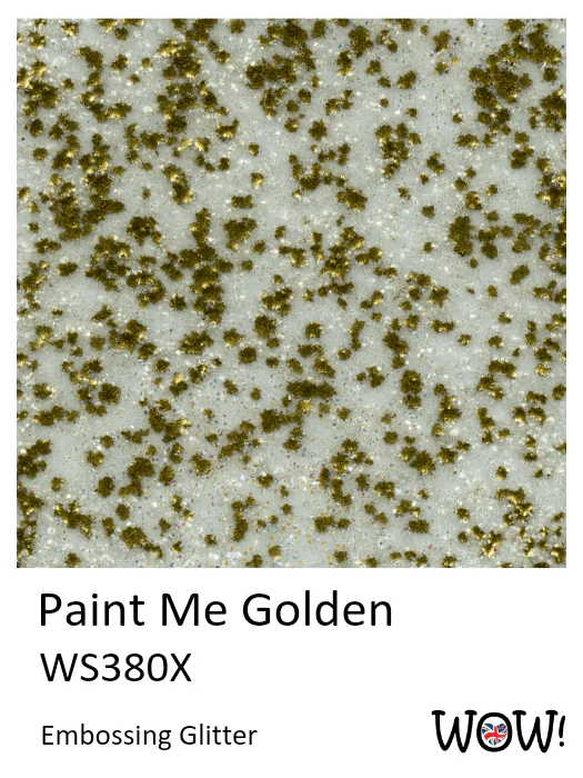 WS380X WOW! Embossing Powder Embossing Glitters - Paint me Golden