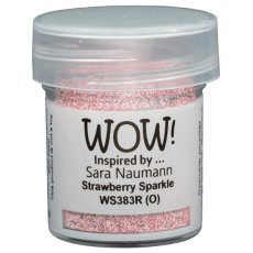 WS383R WOW! Embossing Powder Embossing Glitters - Strawberry Sparkle