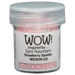 WS383R WOW! Embossing Powder Embossing Glitters - Strawberry Sparkle