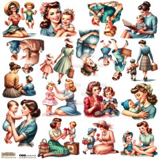 NSL-41 Paper stickers Scraplove - MAMA 4