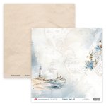 CP-TRT02 Double-sided scrapbooking paper Craft & You Design 12x12" Travel Time 02