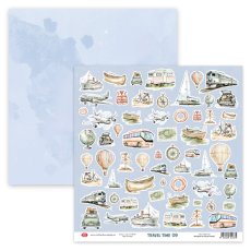 CP-TRT09 Elements for self-cutting out 12x12" Travel Time 07