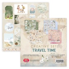 OK-TRTSET30 Cover of Creative Set Travel Time Craft & You Design - Double sided paper  30,5x30,5 cm