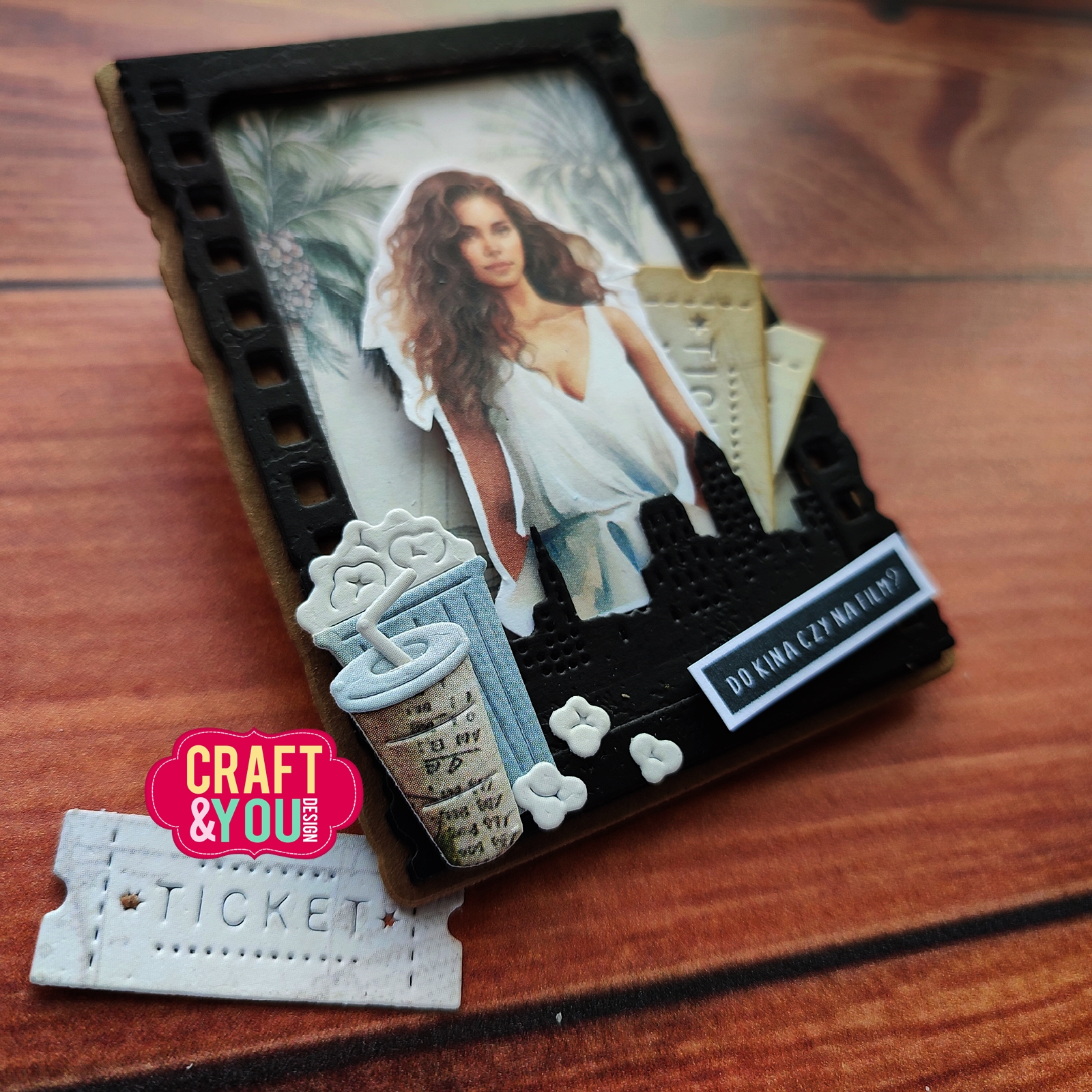 CW296 Cutting Die - ATC Cinema Set - Craft&You Design
