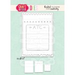 CW297 Cutting Die - ATC Ticket - Craft&You Design