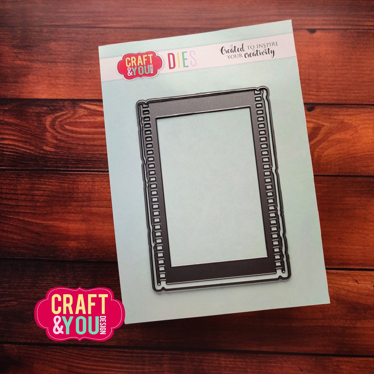 CW298 Cutting Die - Film Frame 9x13 - Craft&You Design