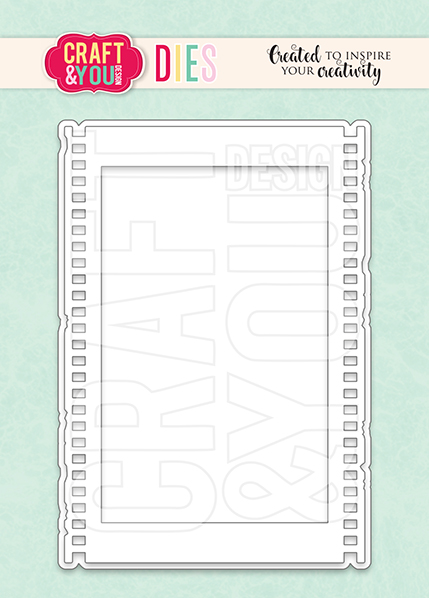 CW298 Cutting Die - Film Frame 9x13 - Craft&You Design