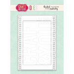 CW298 Cutting Die - Film Frame 9x13 - Craft&You Design