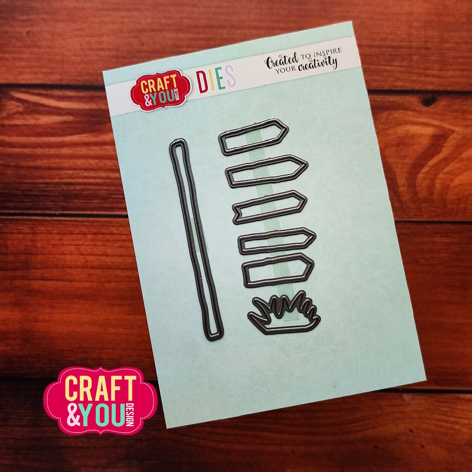CW300 Cutting Die - Signpost- Craft&You Design