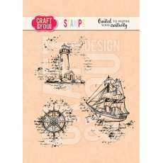 CS039 Clear Stamps Sea Travel Set  - Craft & You Design