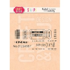 CS041 Clear Stamps Tickets 2 - Craft & You Design