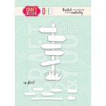 CW300 Cutting Die - Signpost- Craft&You Design