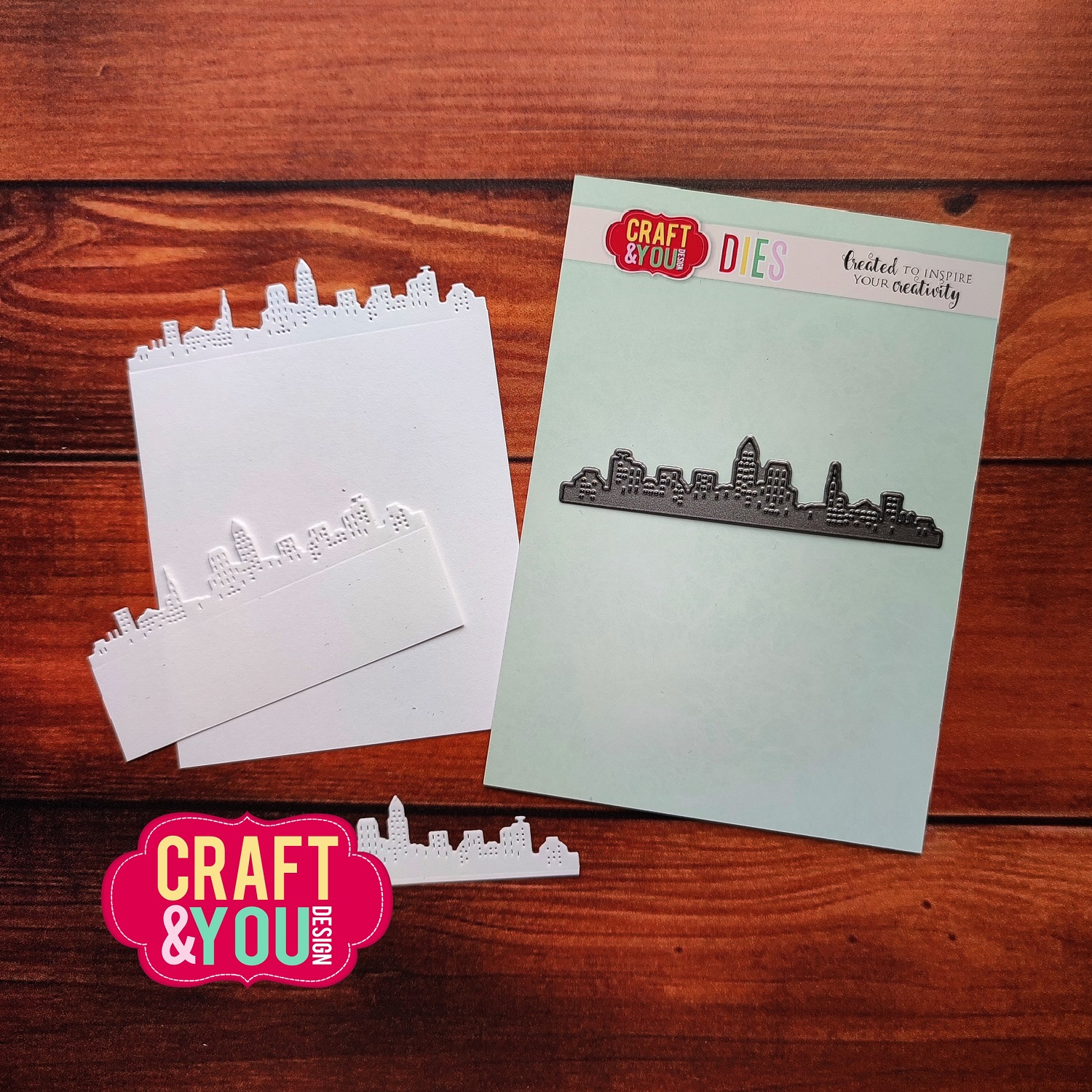 CW302 Cutting Die - Border City - Craft&You Design