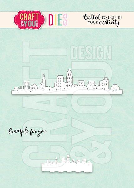 CW302 Cutting Die - Border City - Craft&You Design
