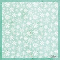MT-VEL-08 -  30,5 x 30,5 cm -  Snowflakes