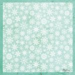 MT-VEL-08 - 30,5 x 30,5 cm - Snowflakes