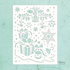 MTK-STEN-38   Mintay Kreativa - Stencil - Christmas Mix