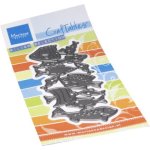 CR1657 Metal Die Marianne Design - Craftables - Punch die XL fish