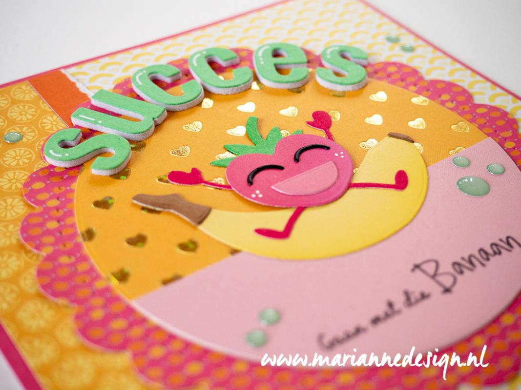 CR1661 Metal Die Marianne Design - Hot foil- hearts
