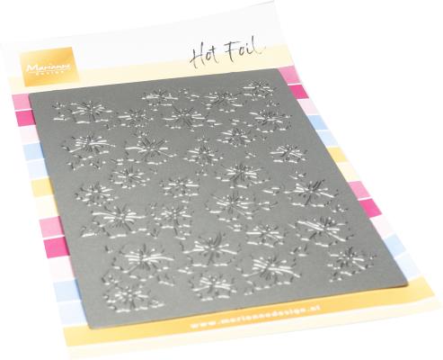 CR1662 Metal Die Marianne Design - Hot foil- hibiscus