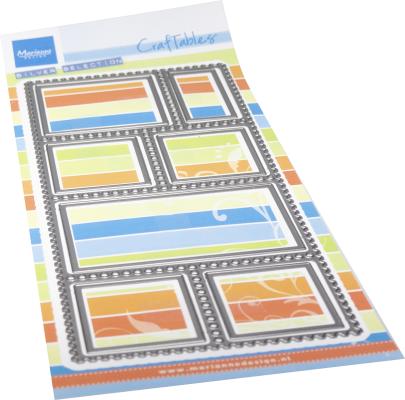 CR1658 Metal Die Marianne Design - CrafTables - Layout - stamps slimline