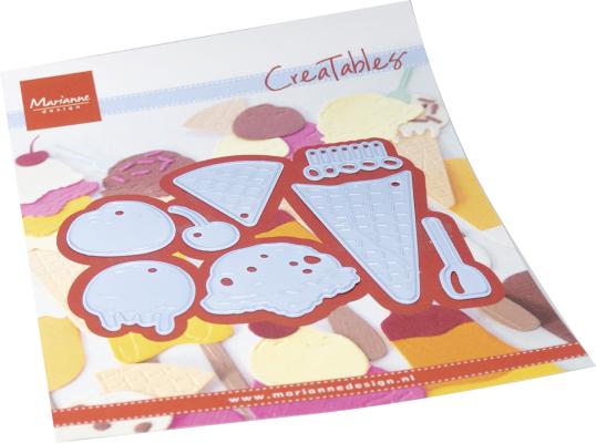 LR0864 Metal Die Marianne Design - Creatable - Ice cream